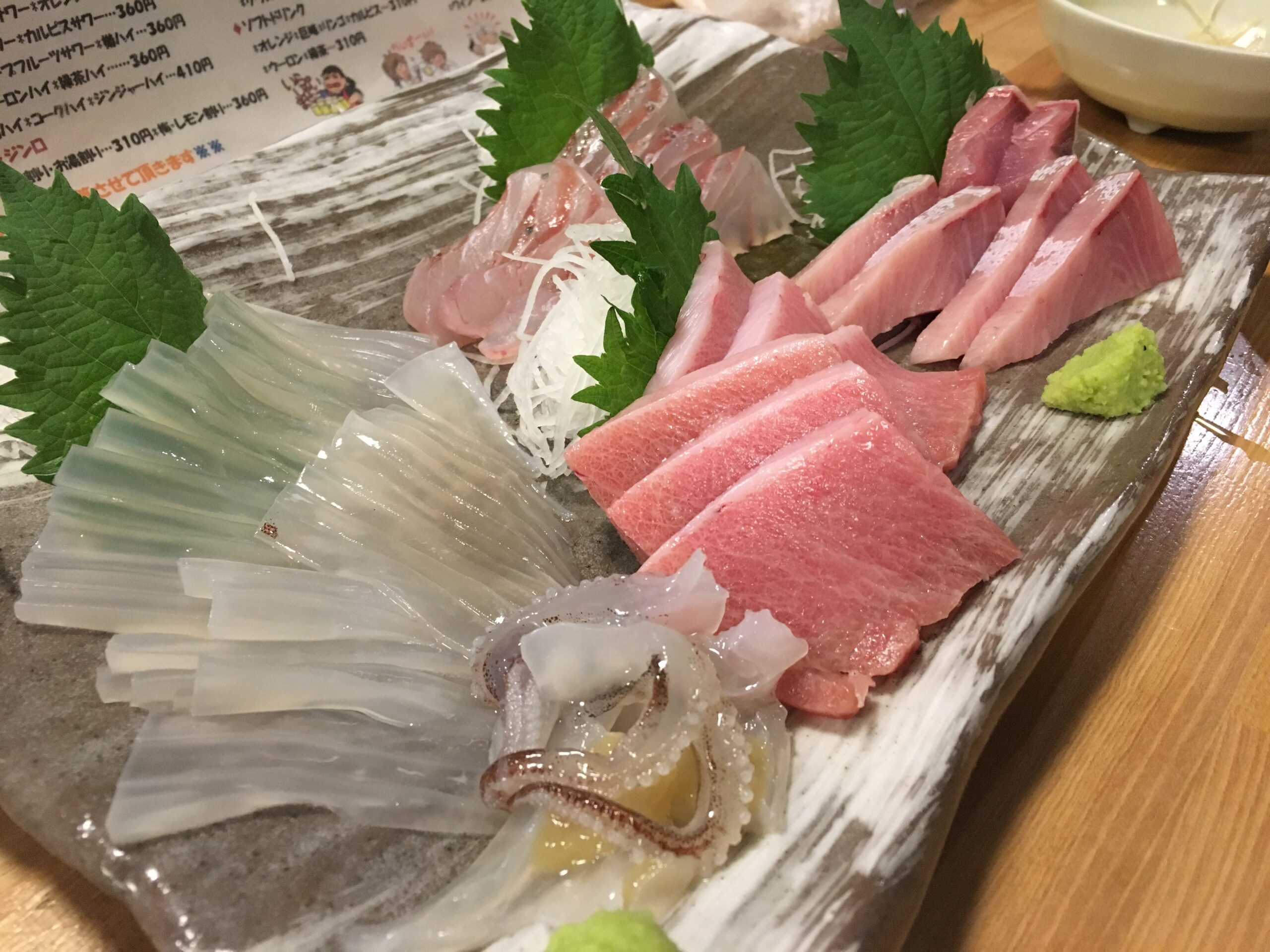 刺身盛り合わせ_青森県弘前市_和食　海鮮　四季亭