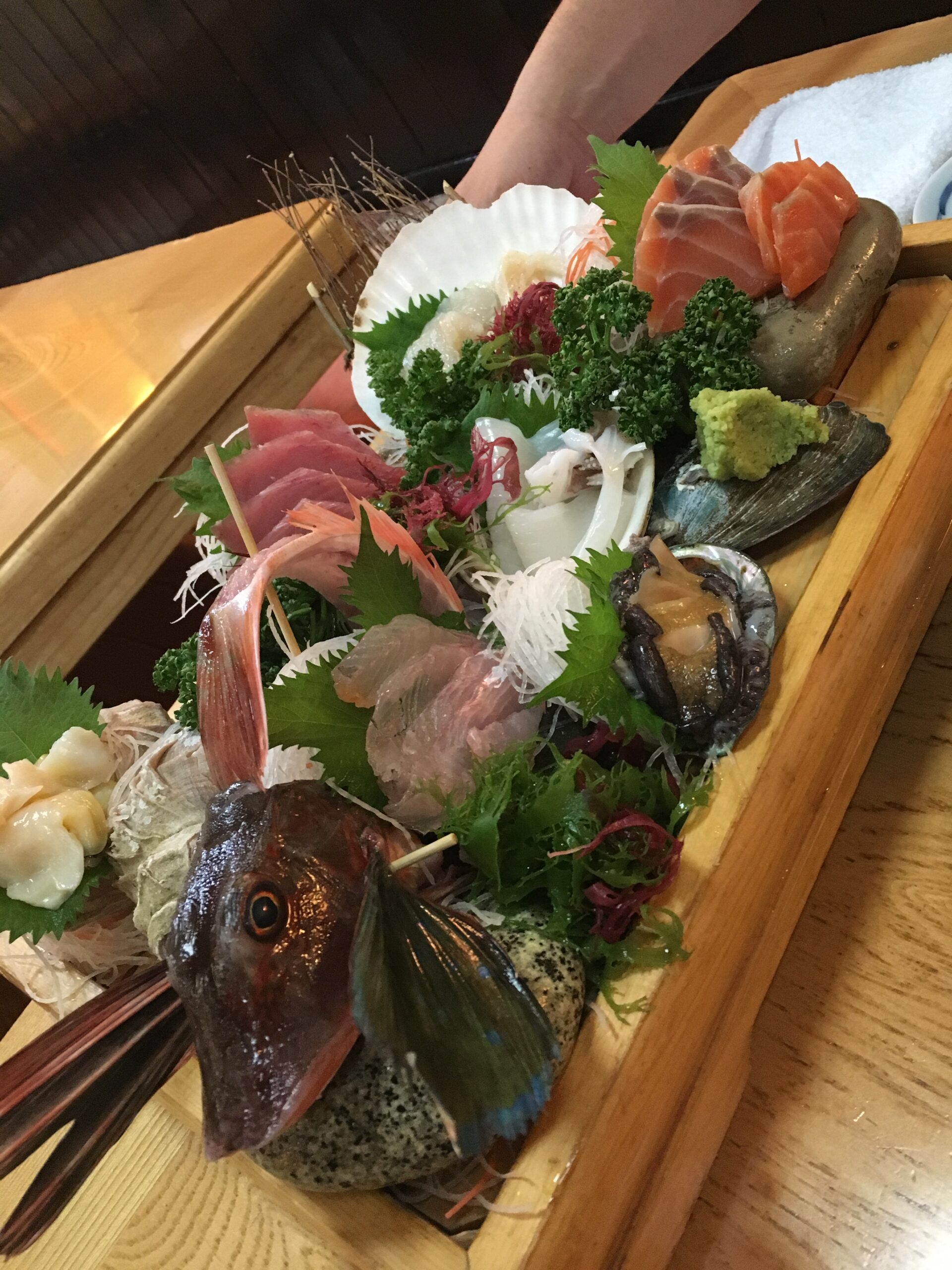 刺身盛り合わせ(船盛)_青森県弘前市_炉端焼きけんた